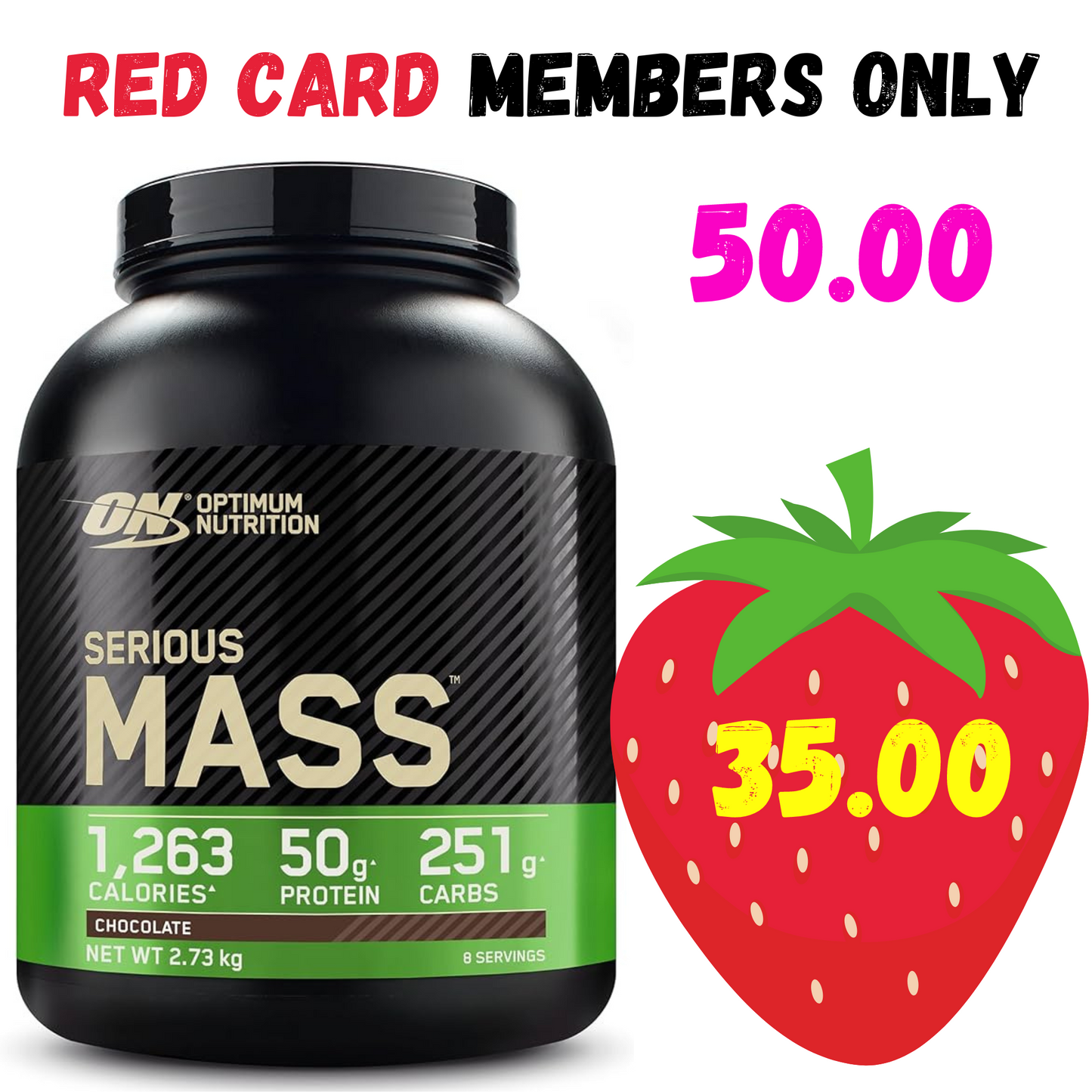 ON - Serious Mass 6lbs