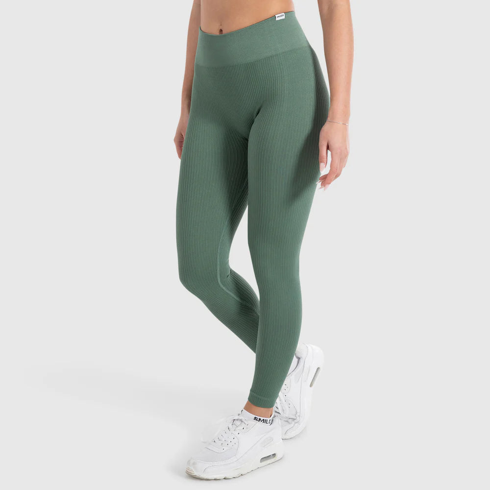 Kompression Leggings Amaze Ripp Olive