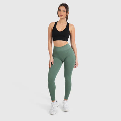 Kompression Leggings Amaze Ripp Olive