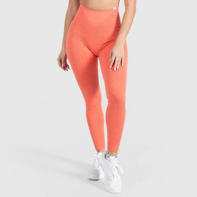 Compression Leggings Amaze Ripp Orange Melange