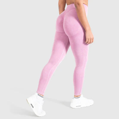 Leggings Batik Acid Scrunch Pink