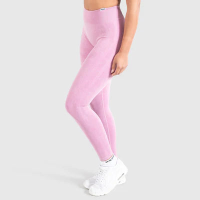 Leggings Batik Acid Scrunch Pink