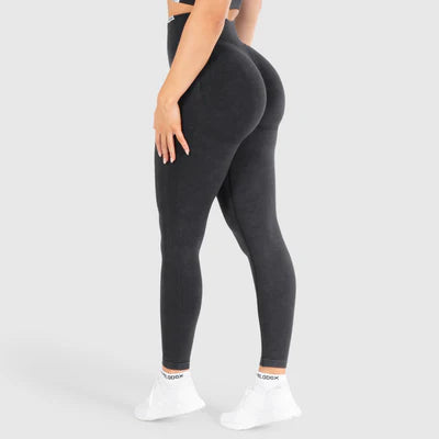 Leggings Batik Acid Scrunch Black