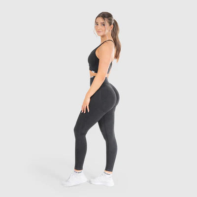 Leggings Batik Acid Scrunch Black
