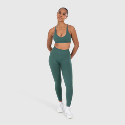 Leggings Cetrina Scrunch Dark Green