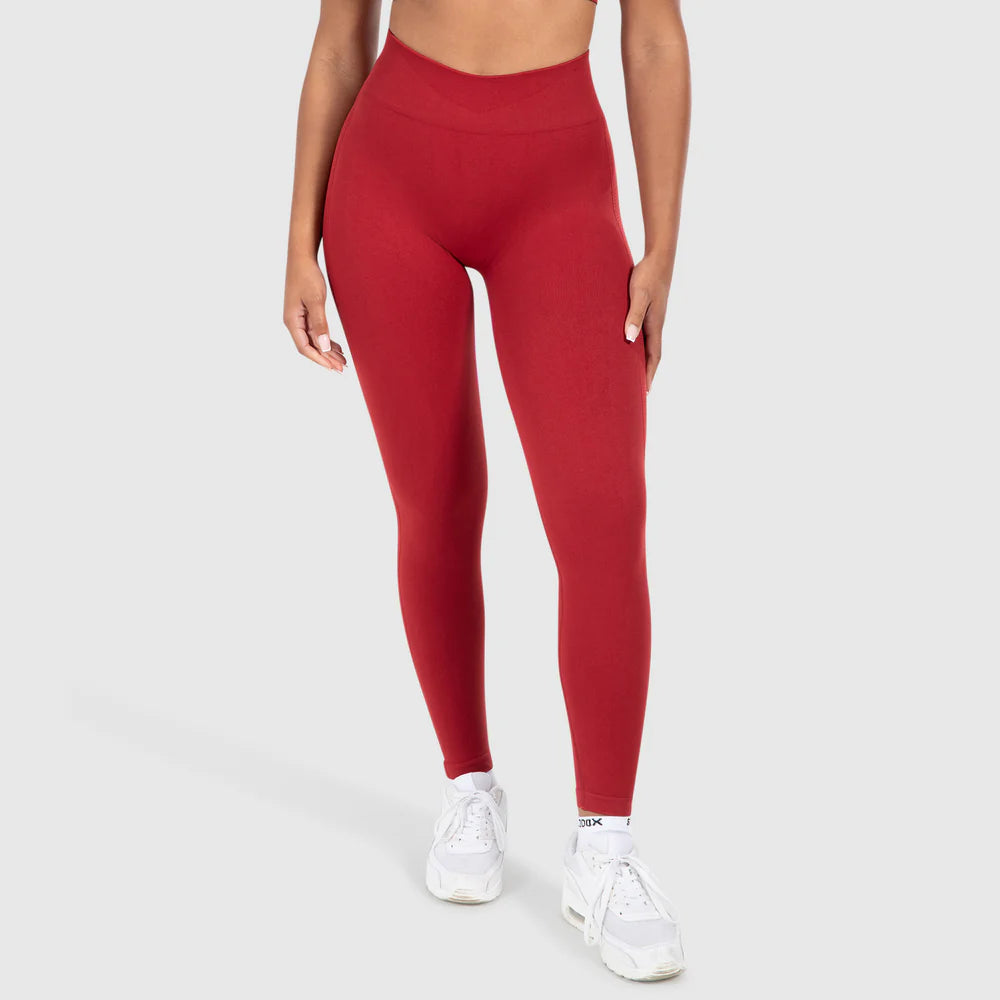Leggings Cetrina Scrunch Dark Red