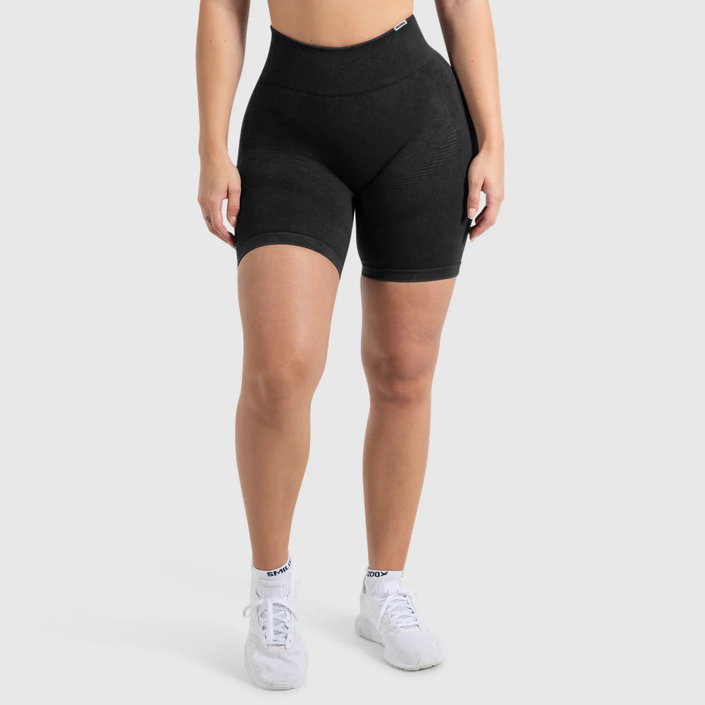 Shorts Batik Scrunch Ruth Black