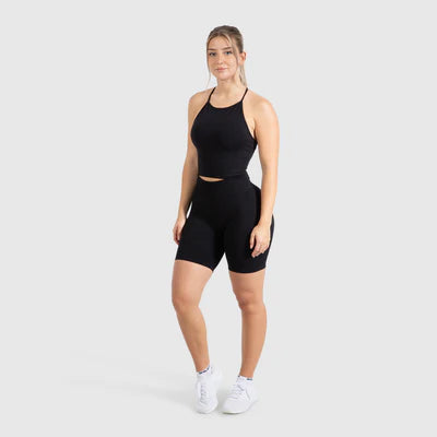 Shorts Maria Solid Scrunch Black