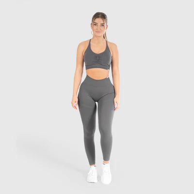 Sport BH Solid Scrunch Anthracite