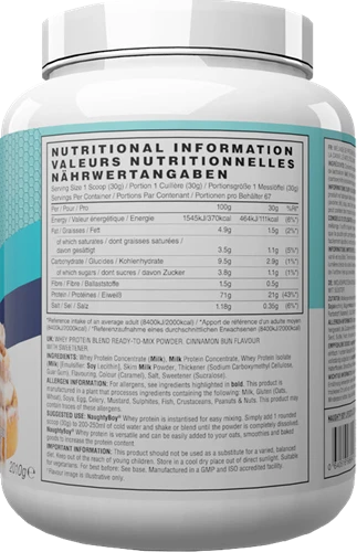 Naughty Boy Advanced Whey Protein - 2000g