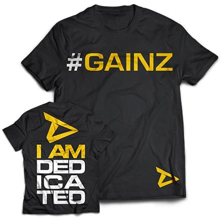 Dedicated T-Shirt - #Gainz