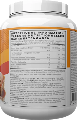 Naughty Boy Advanced Whey Protein - 2000g