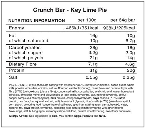 Warrior Crunch Bar - 12 X 64g