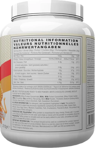 Naughty Boy Advanced Whey Protein - 2000g
