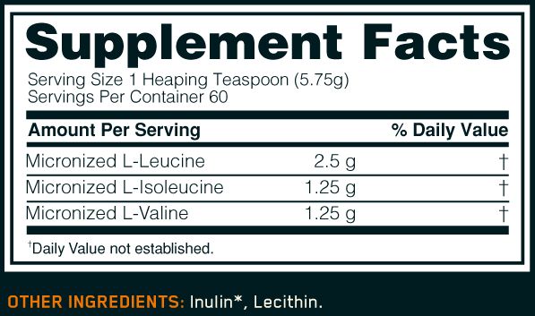 Optimum BCAA unflavored