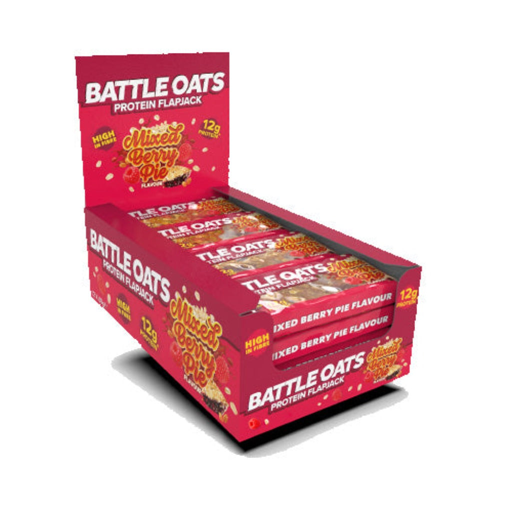 Battle Oats Flapjacks (12x70g)
