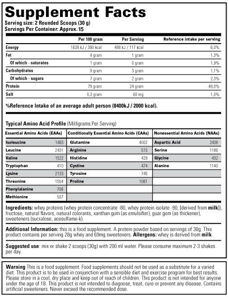 Stacker2 100% Whey 454 g