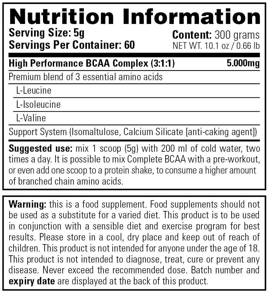 Stacker2 Complete BCAA - 300gr