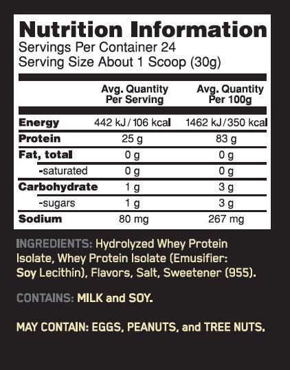Whey Gold Isolate - 1.58 lbs