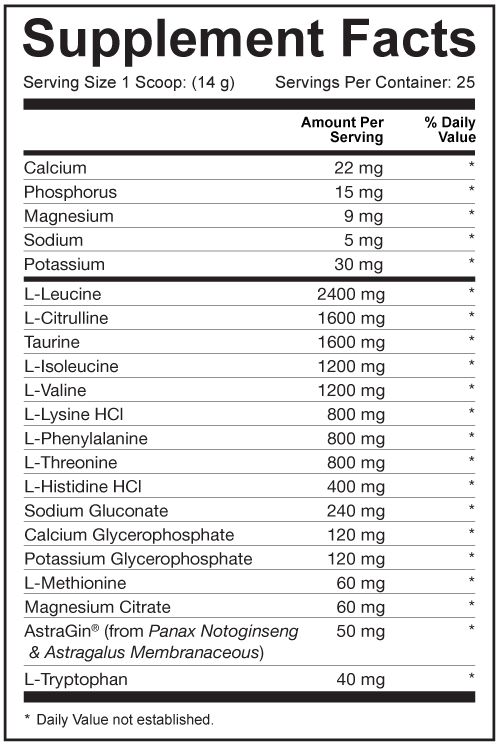 YEAAH (350g) - Essential Amino Acids
