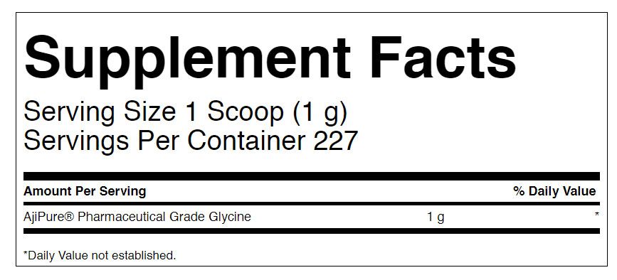 SW Ajipure Glycine Powder - 227gr