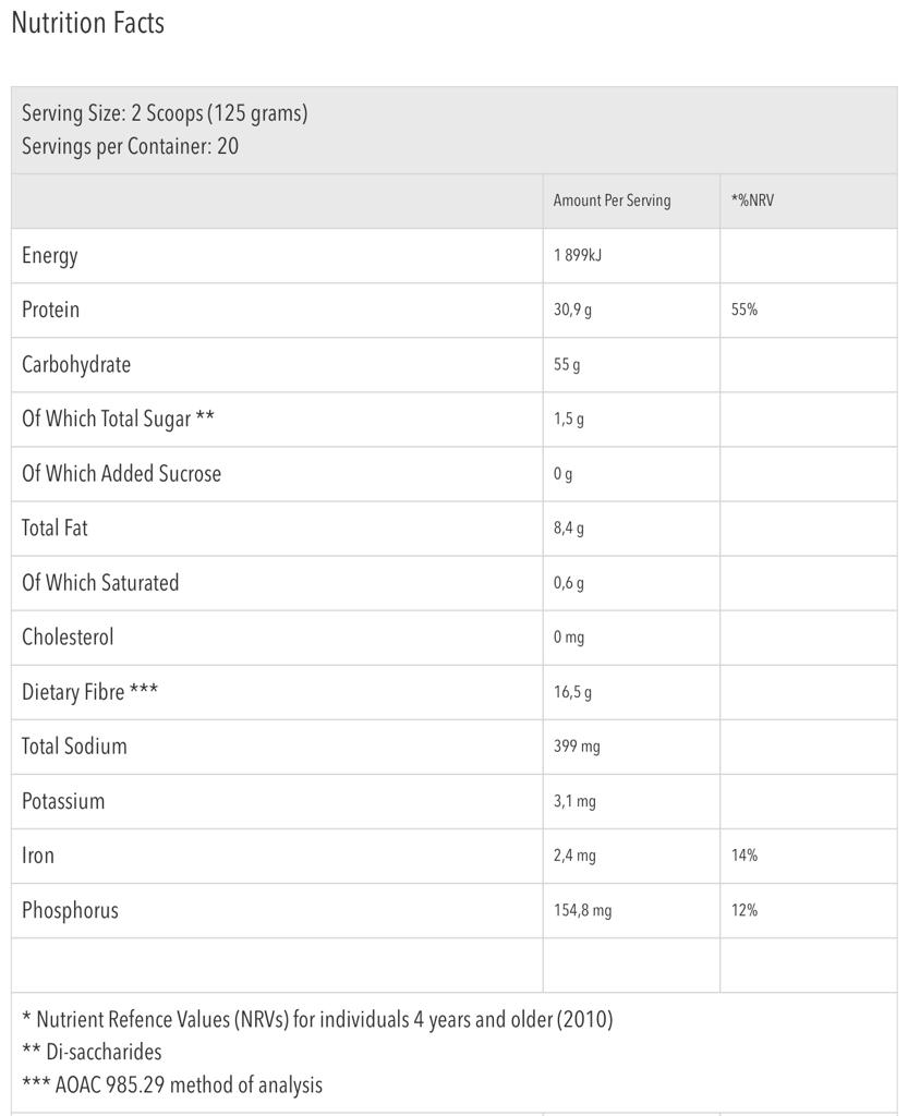 Wholefood Gainer (2000g)