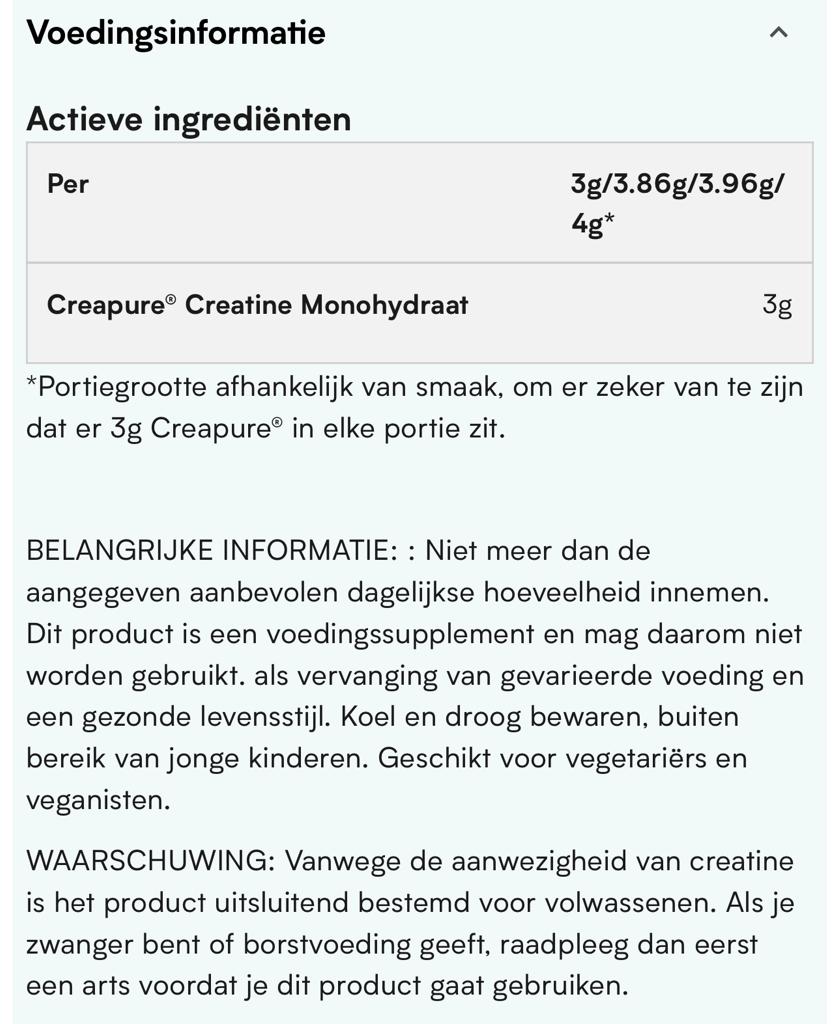 Myprotein - Creapure (250g)