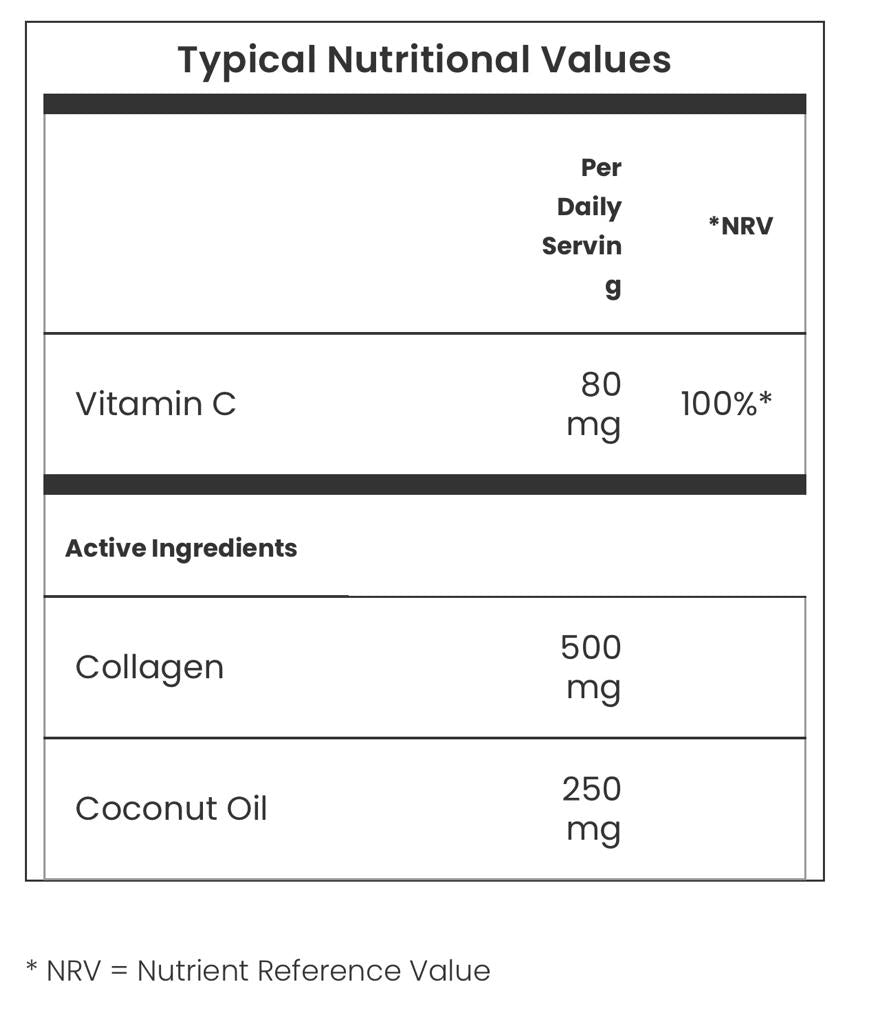 Coconut & Collagen (60 Caps)