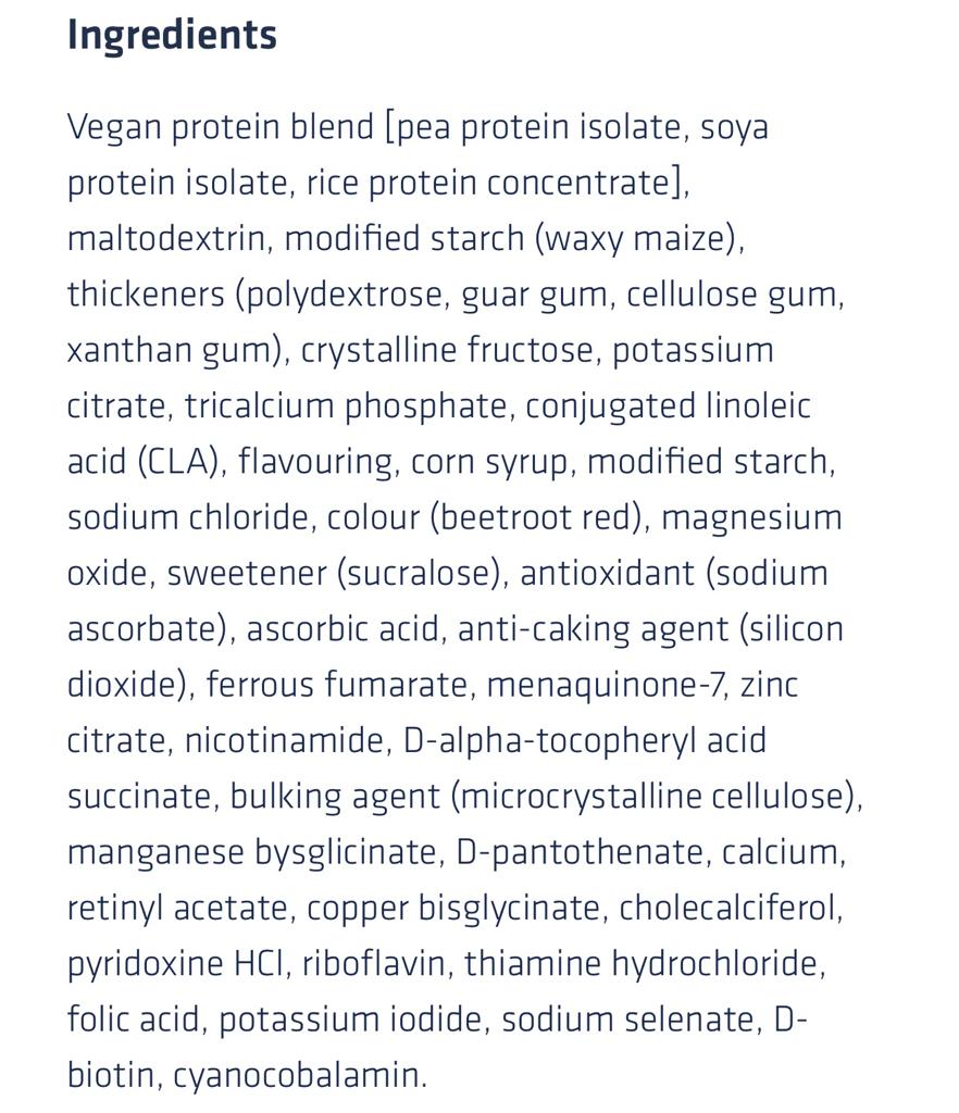 Diet Fuel Vegan (880g)