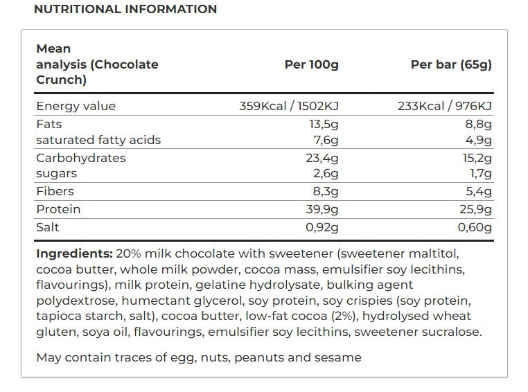 Low-Sugar Bar (24x65g)