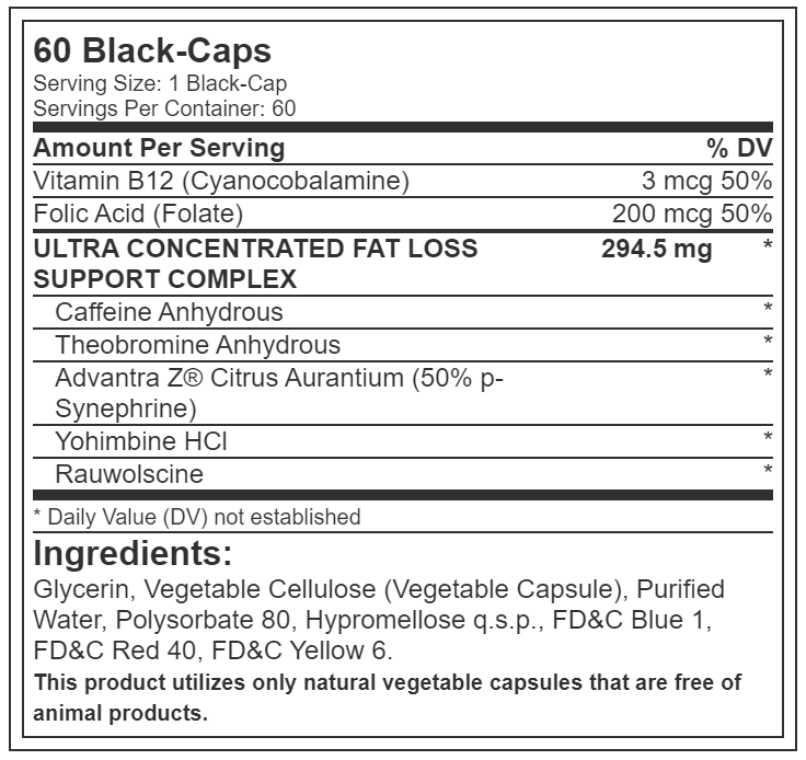 Lipo 6 Black Hers (60 Caps)