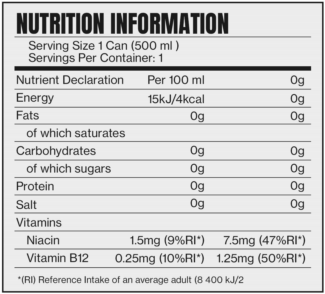 C4 Carbonated - 12 x 500ml