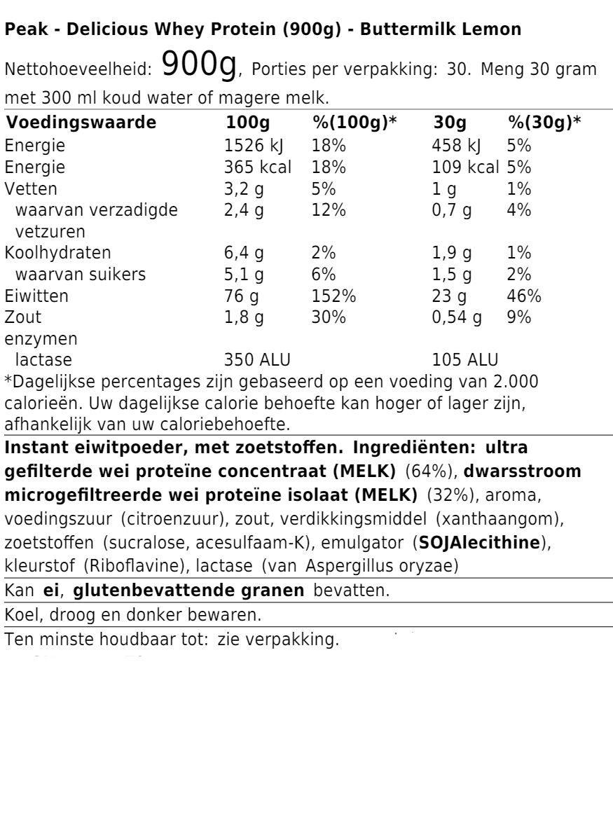 Delicious Whey Protein (900g)