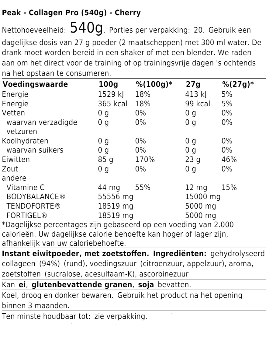 Collagen Pro (540g)