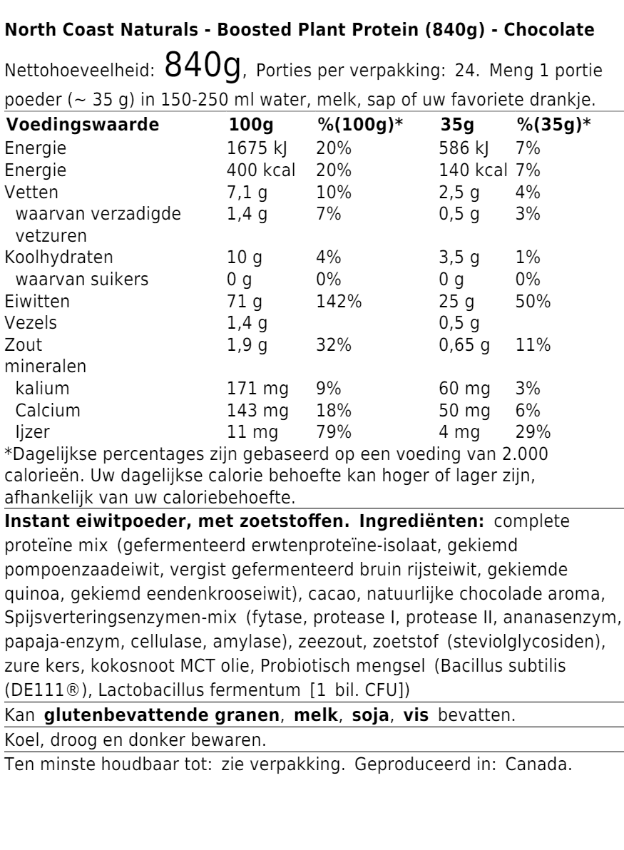 Boosted Plant Protein (840g)
