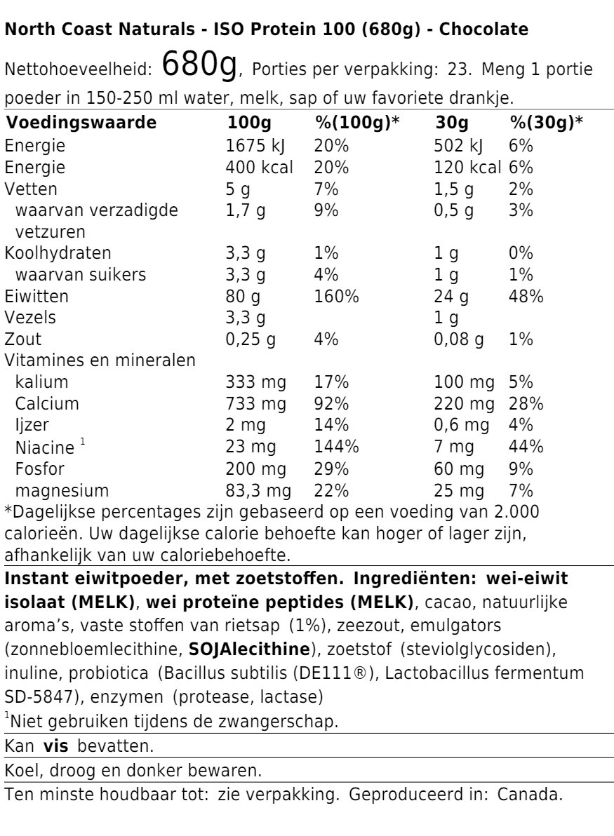 ISO Protein 100 (680g)