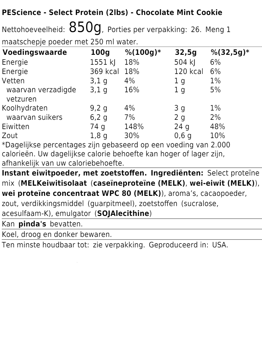 Select Protein (2lbs)