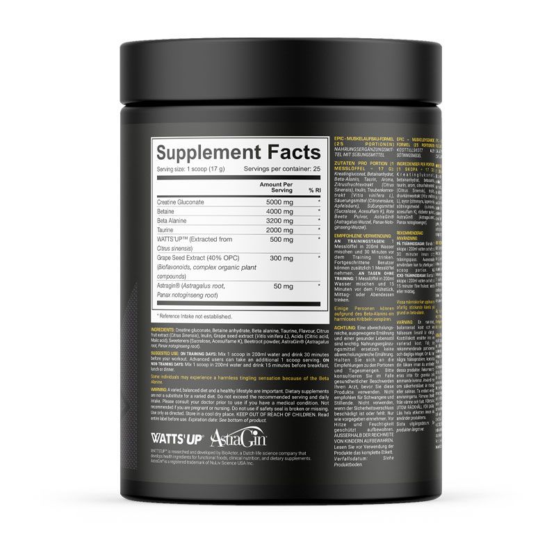 EPIC Muscle Building Formula