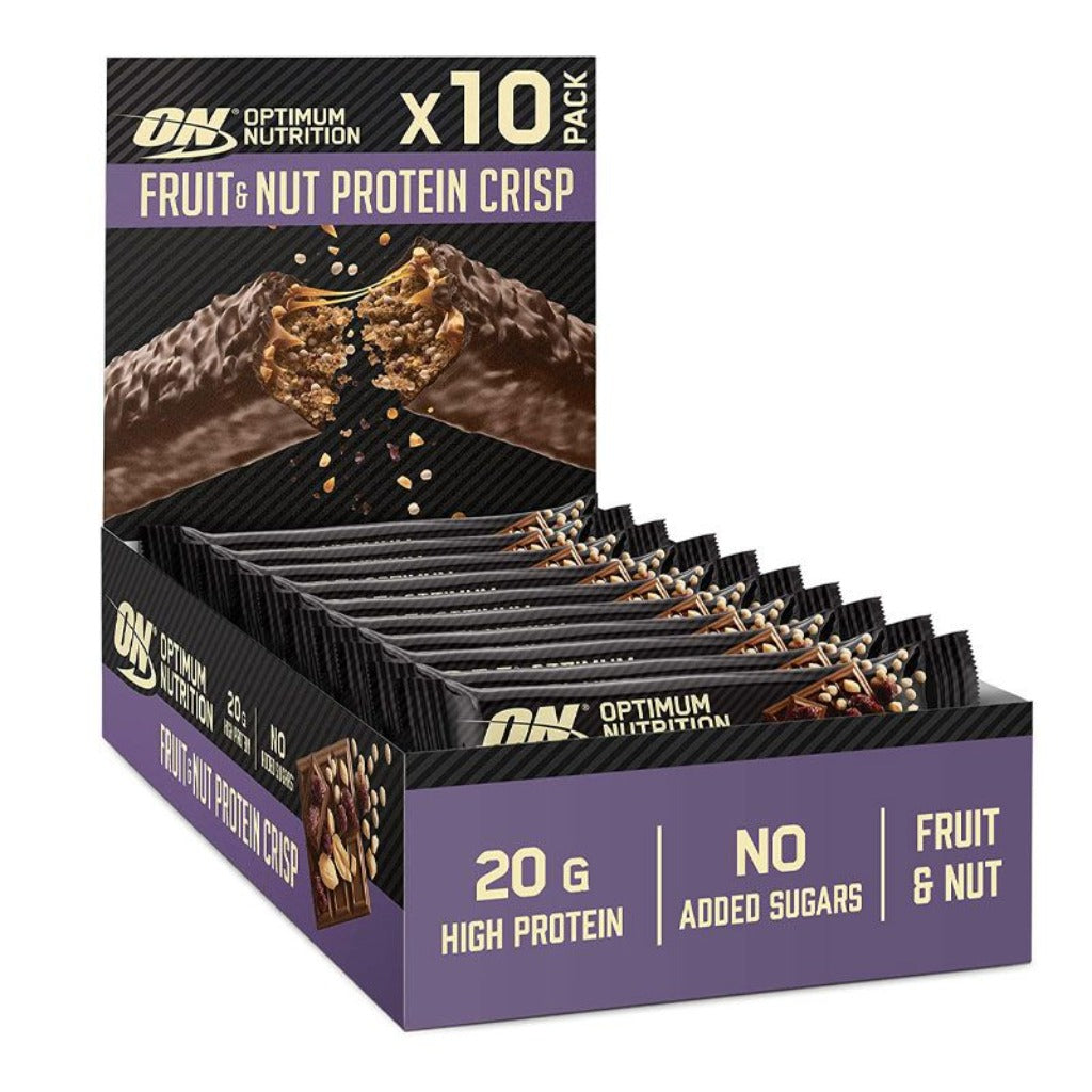 Optimum Protein Crisp Bar - 10x70gr