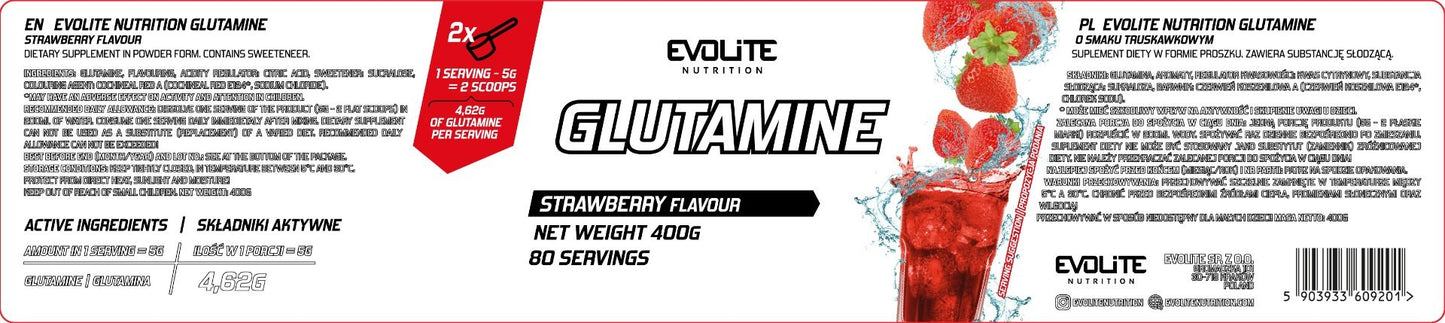 Evolite Glutamine (400g)