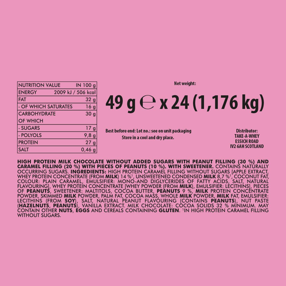 Take-a-Whey Bar(24x46g)
