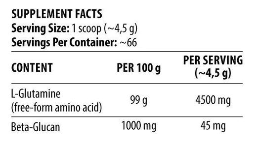 DY - Glutamine unflavoured 300g