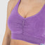 Sport BH Batik Acid Scrunch Lila