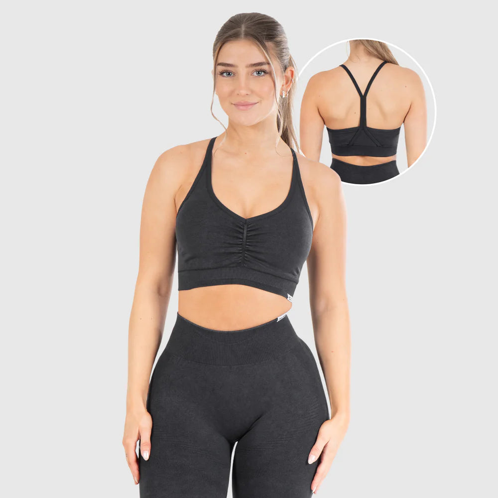 Sport BH Batik Acid Scrunch Black