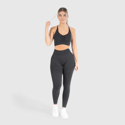 Sport BH Batik Acid Scrunch Black