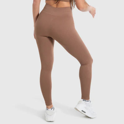 Compression Leggings Amaze Ripp Light Brown