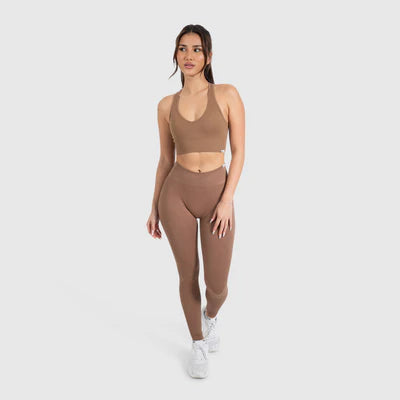 Compression Leggings Amaze Ripp Light Brown