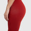 Kompression Leggings Amaze Ripp Wine Red