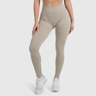 Kompression Leggings Amaze Ripp Khaki