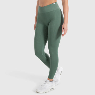 Kompression Leggings Amaze Ripp Olive